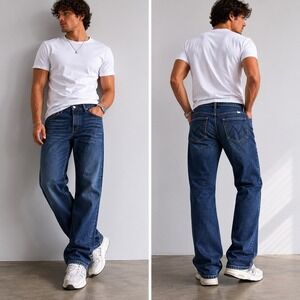 Mother Jeans‎ Mens 34x31 The Chaser Blue Straight Fit Jeans Made in USA